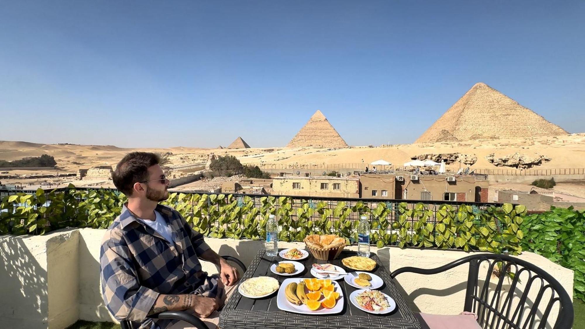 Solima Pyramids View Kafret el-Gabal Eksteriør billede